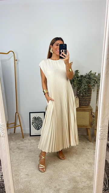 Vestido Tifany Beige