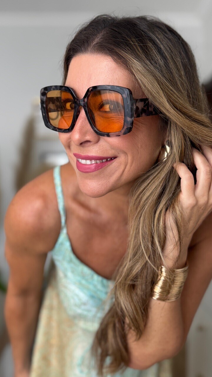 Gafas de sol Marian Animal Gris